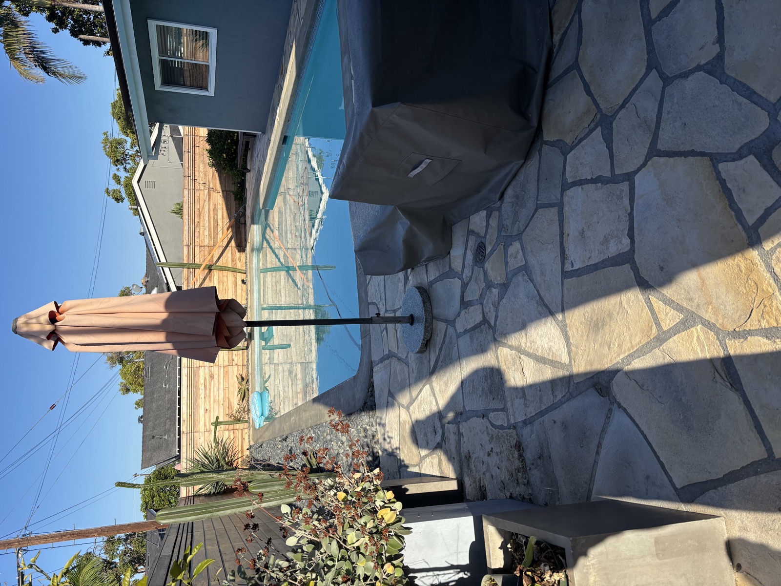 Walkway and steps