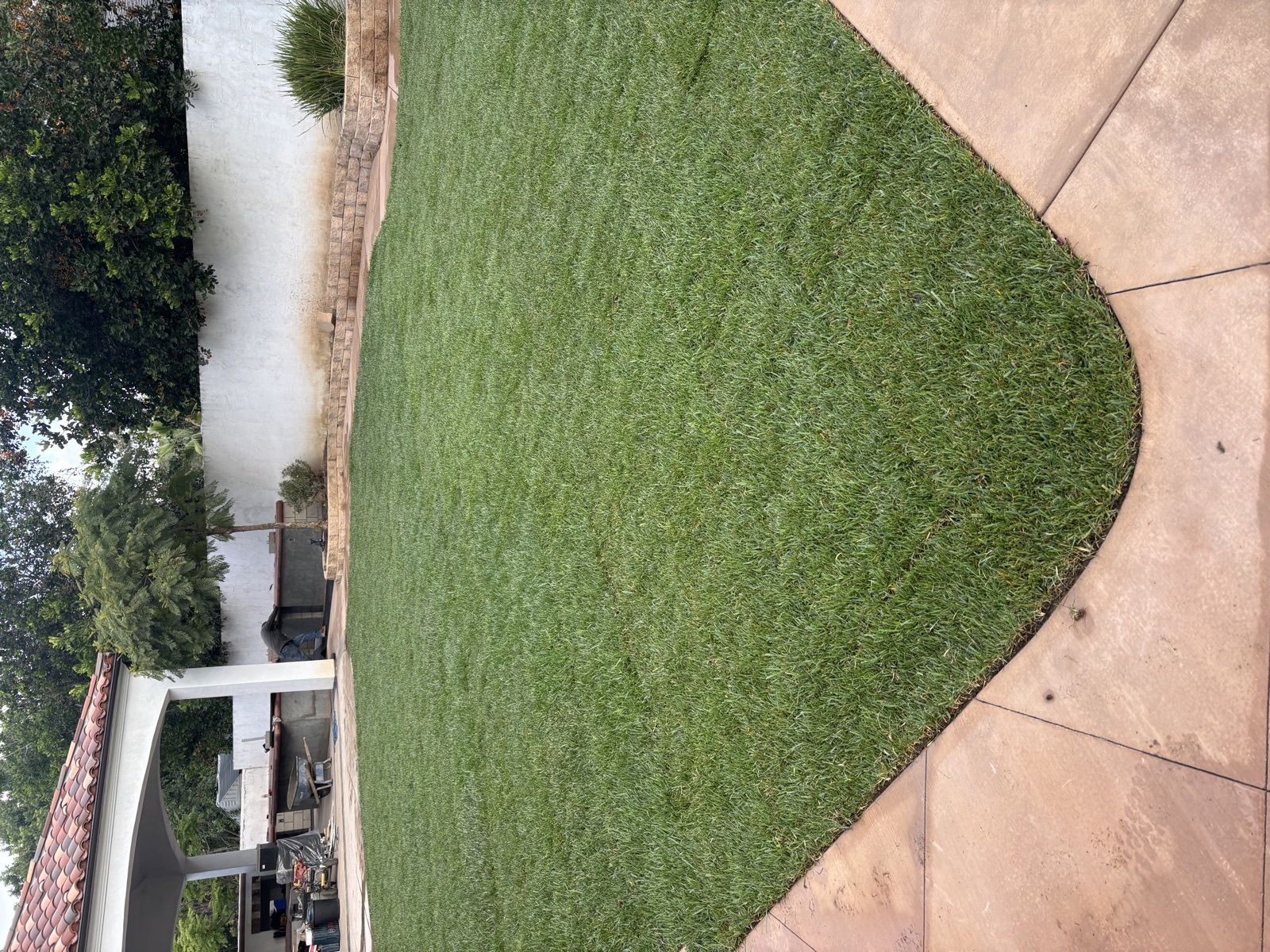 Drainage project by Legendary Landscaping