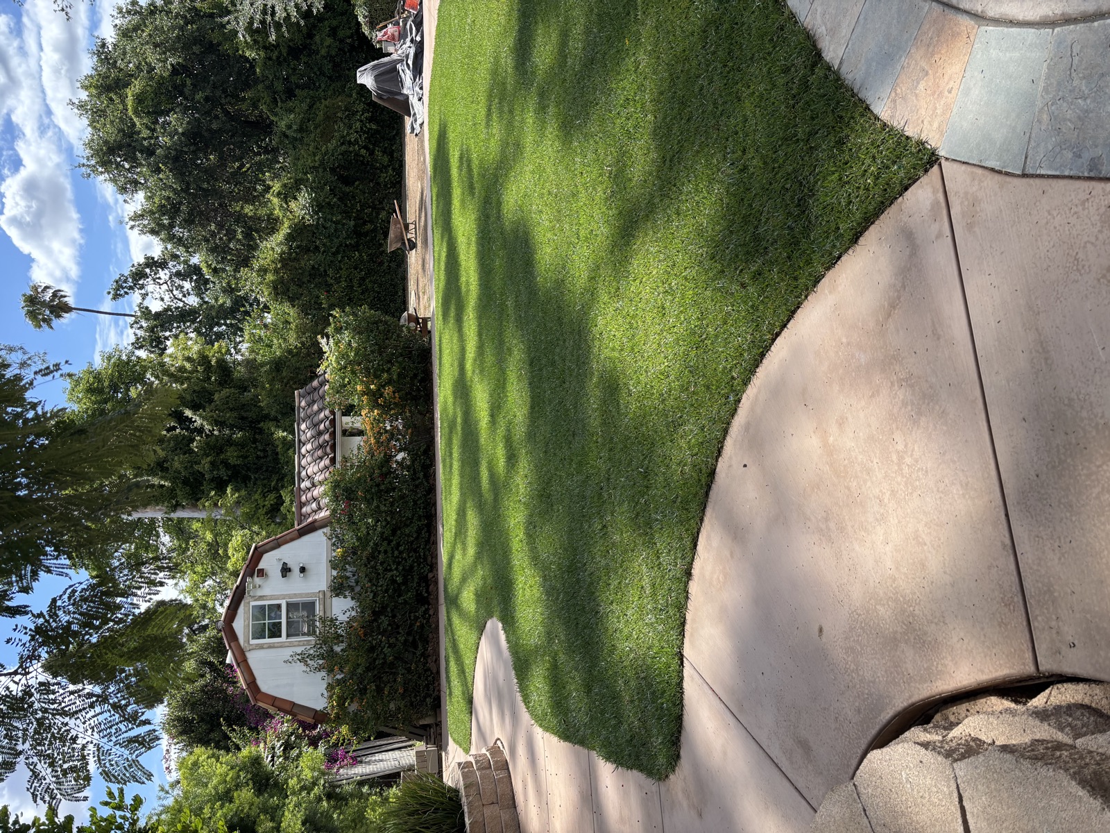 Finished outdoor project